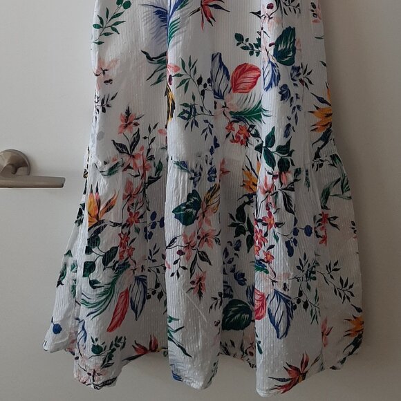 JOE FRESH - Cotton Floral Maxi Dress - Size XS - Picture 3 of 7